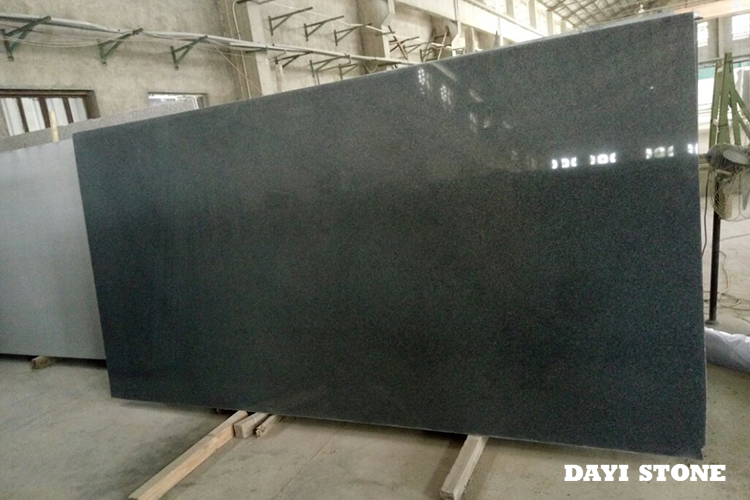 Slabs Dark Grey Granite G654 Top polished edges natural 250up x 140up - Dayi Stone